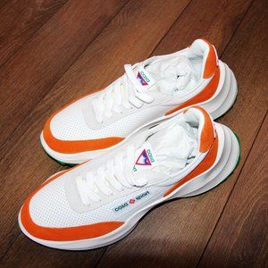 BNWT SS23 CASABLANCA ATLANTIS LEATHER SNEAKERS 44